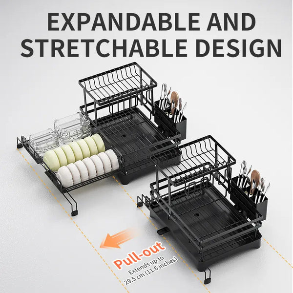 QuickFold Pull-Out Kitchen Rack
